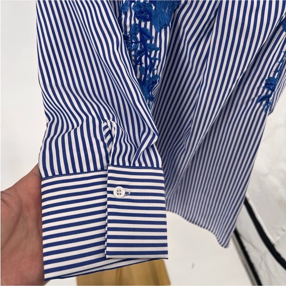 EUC Karen Saddler Striped Tunic - Picture 4 of 11